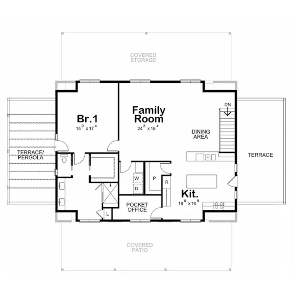 European Project Plan Second Floor 098D-7504