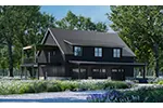 Mountain House Plan Front of House 098D-7504