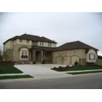 Enchanting European Two-Story With Stone Front Entry