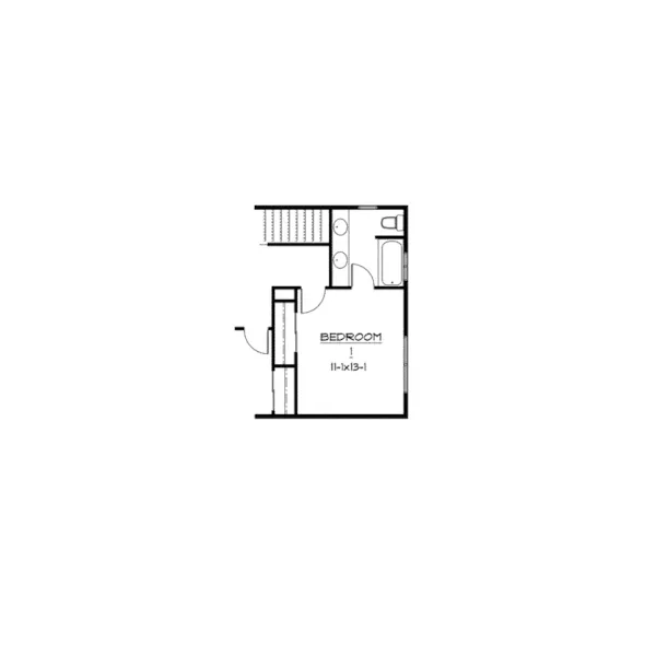 Country House Plan Optional Second Floor - Lighthouse Hill Craftsman Home 101D-0013 - Shop House Plans and More