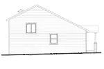 Country House Plan Left Elevation - Boccardi Creek Cottage Home 101D-0016 - Search House Plans and More