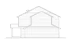 Country House Plan Right Elevation - Ruskin Craftsman Home 101D-0017 - Shop House Plans and More