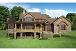 Luxury House Plan Front of Home - Sanchez Trail Rustic Home 101D-0025 - Shop House Plans and More