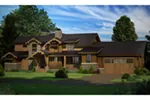 Craftsman House Plan Front of Home - Snowmass Point Prairie Home 101D-0033 - Shop House Plans and More
