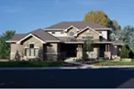 Traditional House Plan Front of House 101D-0035