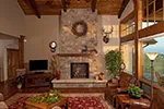 Ranch House Plan Great Room Photo 01 - Novak Lake Rustic Home 101D-0038 - Shop House Plans and More