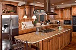 Arts & Crafts House Plan Kitchen Photo 01 - Novak Lake Rustic Home 101D-0038 - Shop House Plans and More