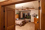 Arts & Crafts House Plan Master Bedroom Photo 01 - Novak Lake Rustic Home 101D-0038 - Shop House Plans and More