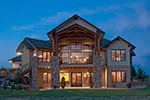 Arts & Crafts House Plan Rear Photo 01 - Novak Lake Rustic Home 101D-0038 - Shop House Plans and More
