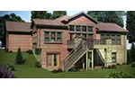 Ranch House Plan Rear Photo 01 - Torreys Peak Craftsman Home 101D-0039 - Shop House Plans and More