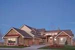 Traditional House Plan Front of House 101D-0042