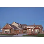 Traditional House Plan Front of House 101D-0042