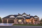 Modern House Plan Front of Home - Gannon Bay Craftsman Home 101D-0047 - Search House Plans and More