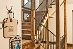 Rustic House Plan Stairs Photo 01 - Paxton Peak Luxury Home 101D-0051 - Shop House Plans and More