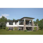 Traditional House Plan Rear Photo 01 - Kincaid Modern Prairie Home 101D-0056 - Search House Plans and More