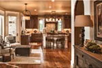 Rustic House Plan Kitchen Photo 01 - Hastings Craftsman Ranch Home 101D-0057 - Search House Plans and More
