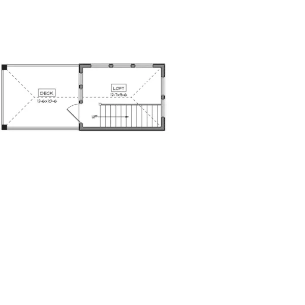 Rustic House Plan Loft - Clear Cove Craftsman Home 101D-0058 - Search House Plans and More