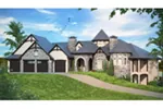 Victorian House Plan Front of Home - Carlton Glen Luxury Home 101D-0060 - Search House Plans and More