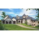 Ranch House Plan Front of Home - Carlton Glen Luxury Home 101D-0060 - Search House Plans and More