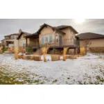 Rear Photo 01 - Canyon Vista Rustic Home 101D-0064 - Search House Plans and More