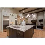 Cabin & Cottage House Plan Kitchen Photo 01 - Canyon Creek Lane Ranch Home 101D-0073 - Search House Plans and More