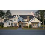 Country House Plan Front of Home - Mission Creek Modern Farmhouse 101D-0083 - Shop House Plans and More