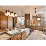 Traditional House Plan Master Bathroom Photo 01 - Yukon Point Luxury Home 101D-0085 - Shop House Plans and More