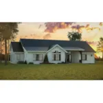 Traditional House Plan Rear Photo 01 - Gilmore Gulch Modern Farmhouse 101D-0090 - Search House Plans and More