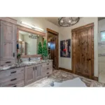 Rustic House Plan Bathroom Photo 02 - Pleasant Park Rustic Home 101D-0107 - Shop House Plans and More