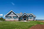 Country House Plan Front of Home - Vista Butte Craftsman Home 101D-0108 - Shop House Plans and More