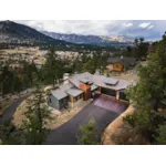 European House Plan Aerial View Photo 01 - Upland Ranch Home 101D-0201 | House Plans and More