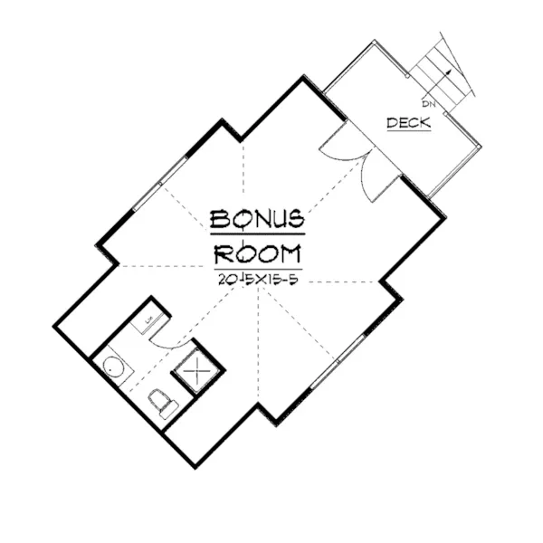 Mountain House Plan Second Floor - Colima Manor Mountain Home 101S-0005 - Search House Plans and More