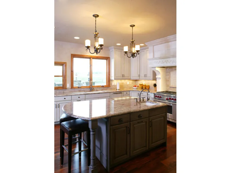 Tudor House Plan Kitchen Photo 01 - Murillo Rustic European Home 101S-0007 - Shop House Plans and More