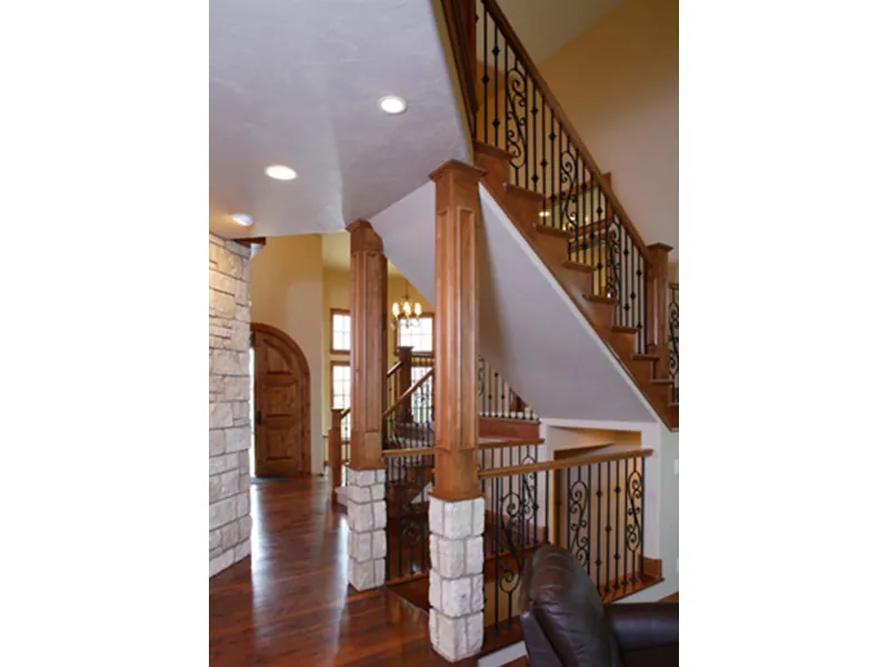 Country House Plan Stairs Photo - Murillo Rustic European Home 101S-0007 - Shop House Plans and More