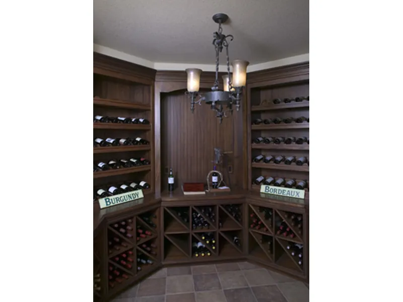 Tudor House Plan Wine Cellar Photo - Murillo Rustic European Home 101S-0007 - Shop House Plans and More