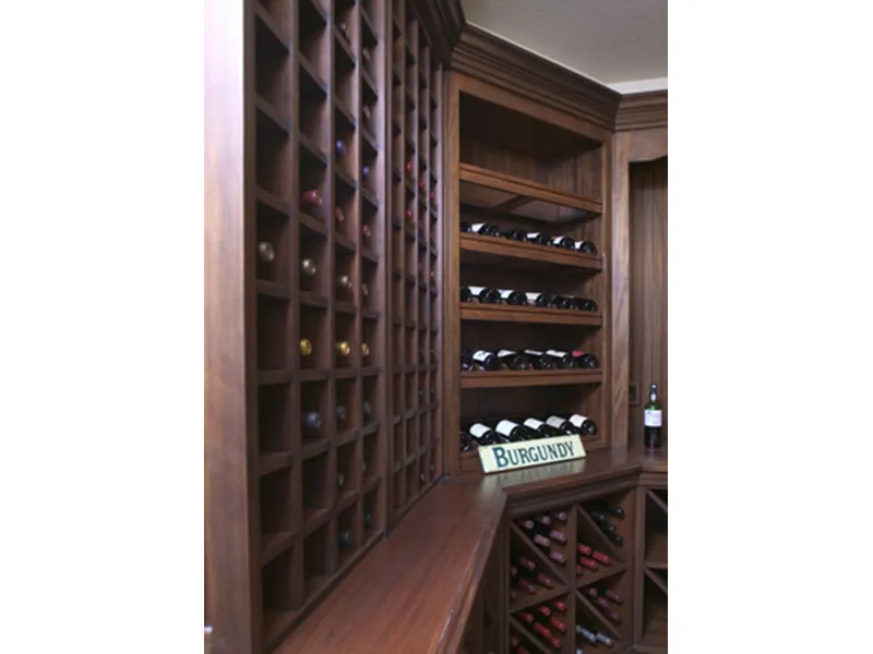 Tudor House Plan Wine Closet Photo - Murillo Rustic European Home 101S-0007 - Shop House Plans and More