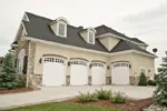 European House Plan Side View Photo 01 - Finley Country Luxury Home 101S-0012 - Search House Plans and More