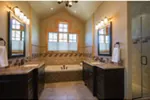 Ranch House Plan Master Bathroom Photo 01 - Parkholm Arts And Crafts Home 101S-0015 - Shop House Plans and More