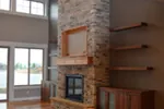 Ranch House Plan Fireplace Photo 01 - Rabenburg Rustic Home 101S-0017 - Shop House Plans and More