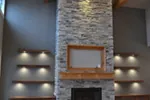 Mountain House Plan Fireplace Photo 02 - Rabenburg Rustic Home 101S-0017 - Shop House Plans and More