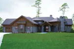 Ranch House Plan Front of Home - Rabenburg Rustic Home 101S-0017 - Shop House Plans and More