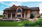 Ranch House Plan Rear Photo 01 - Rabenburg Rustic Home 101S-0017 - Shop House Plans and More