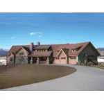 Ranch House Plan Front of Home - Dallin Mountain Home 101S-0018 - Search House Plans and More