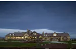 European House Plan Front Night Photo 01 - Paxonia Luxury Home 101S-0026 - Shop House Plans and More