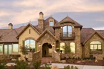 European House Plan Front of Home - Paxonia Luxury Home 101S-0026 - Shop House Plans and More