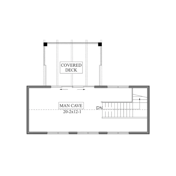 Modern Farmhouse Plan Second Floor - Rock Bridge Rustic Farmhouse 101S-0029 - Shop House Plans and More