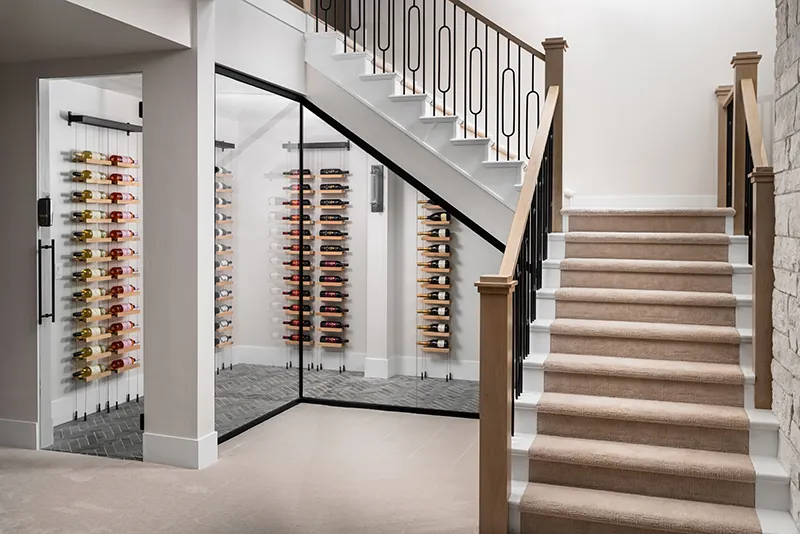 Modern House Plan Wine Cellar Photo - 101S-0031 | House Plans and More