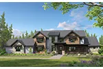 Rustic House Plan Front of House 101S-0034