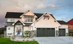 Modern House Plan Front of House 101S-0035