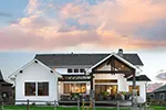 Farmhouse Plan Rear Photo 02 - 101S-0035 | House Plans and More
